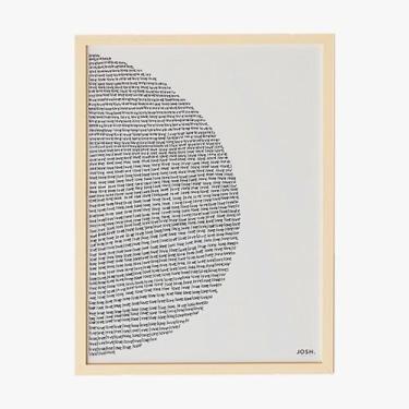 Imagem de Quadro Million Love Direito Josh Atelier - JOSH. Atelier , 60x80