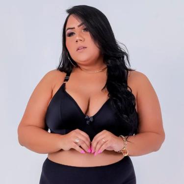 Imagem de Sutiã Plus Size Sem Bojo Microfibra Confort Sustentável - Empório da R