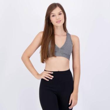 Imagem de Top Everlast Feminino Cinza, G