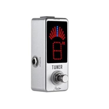 Imagem de Mini Pedal Afinador Tuner Guitarra Cromático Rowin  Lt-910