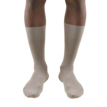 Imagem de Meia Social Clássica Masculina Lupo, Bege