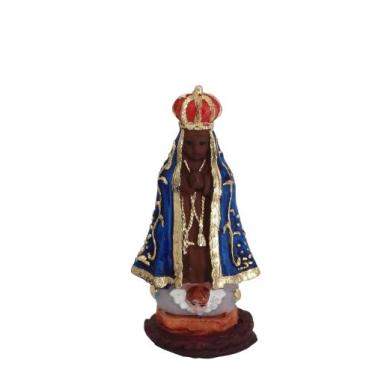 Imagem de Imagem de Nossa Senhora de Aparecida 7cm Resina - R&S