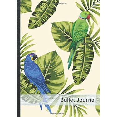 Imagem de Bullet Journal: Dot Grid Notebook Pages • Over 100 dotted pages • „117 Palm Trees“ • Size A4 (21 x 29,7 cm) • Perfect for Planner, Bullet Journaling, ... List, Writing, Sketching. Do it yourself! DIY