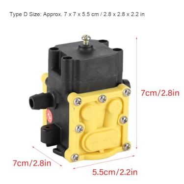 Imagem de Bomba de água Plástica, Pulverizador de água, Bomba de Pressão de Diafragma 12v, Jardim Agrícola, Pulverizador Elétrico, Acessórios de Bomba de água (Modelo de pagode duplo