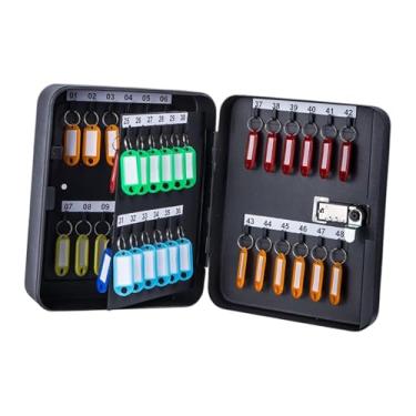 Imagem de Caixa de armazenamento de chaves com código, estojo de chaves, organizador, empresa de aluguel de escritório de carro, armário de chaves com trava, 48 Cartões-chave