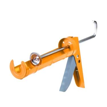 Imagem de Bates- Pistola de calafetagem, proporção de impulso 10: 1, laranja, pistola de calafetagem, pistola de calafetagem sem gotejamento, pistolas de calafetagem manual, pistola de silicone, ferramenta de