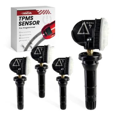 Imagem de TSSLIIN Sensor TPMS pré-programado serve para Chevy for-Cadillac for-GMC for-Buick 433MHz Sensores de monitor de pressão de pneu 13598773,13516165 13506028 550254709902