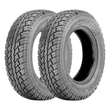 Imagem de Jogo 2 Pneus Bridgestone Aro 15 Dueler A/T 693 205/70R15 96T