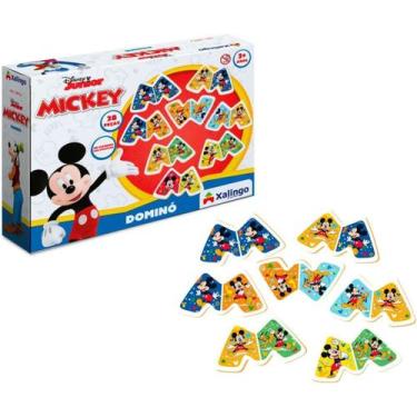 Imagem de Dominó Mickey Disney Júnior 28 Peças - Xalingo