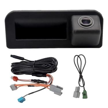 Imagem de YIFOUM Câmera de trajetória dinâmica com alça de porta-malas RCD330 para Audi Q3 Q5L 2022/A4 2020 2021/A5 2021 2022