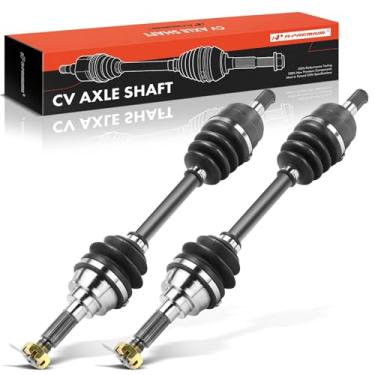 Imagem de A-Premium Par (2) Conjunto de eixo CV dianteiro compatível com Kawasaki Prairie 400 1997 1998 1999 2000 2001 2002, lado do motorista e do passageiro, número de substituição 59266-1101