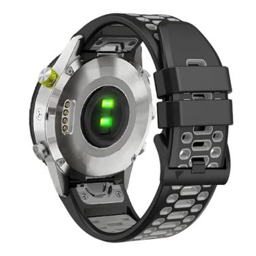 Imagem de BEFIA Pulseira de relógio masculina de 26 mm para Garmin Fenix 8 de 51 mm, 3, 5 x 6x Pro, 7x Pro, safira solar, quickfit 26 para Garmin enduro 2 3 tactix 7 delta