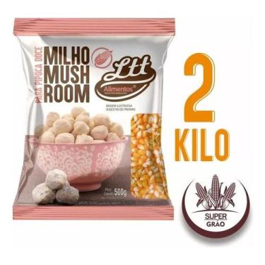 Imagem de Milho Pipoca Mushroom Gourmet Ltt Alimentos 2kg - NoBrand