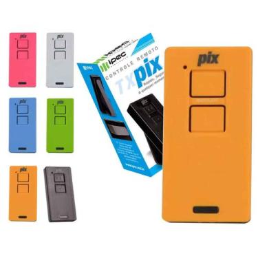 Imagem de Controle Portão Alarme Cerca Tx Pix 2 botões 433,92mhz Garen Ppa Rcg S