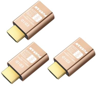 Imagem de FUERAN 8K 30Hz HDMI fictício plugue 4K EDID emulador monitor virtual, adaptador de exibição sem cabeça, suporta até 4K @120Hz, 1440/1080@144Hz hdmi emuladores falsos (8K-30Hz-3Pack)