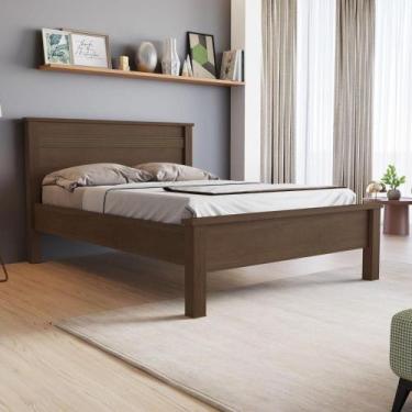 Imagem de Cama Casal Irlanda Cacau - Conquista Móveis