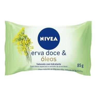 Imagem de Kit c/ 3 Sabonete Em Barra Erva Doce & Oleos 85g Nivea