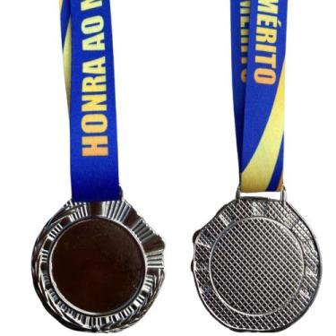 Imagem de Kit 5 Medalhas, Medalha para Premiação Esportiva, 60mm, com Cordão Per