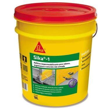 Imagem de Impermeabilizante Sika 1 18 Litros - 427550 - SIKA