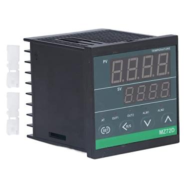 Imagem de Controlador PID de Regulador de Temperatura Digital Fafeicy, relé SSR 2 Saí Termostato de Saí Com Termopar do Tipo K, Faixa de Controle de 0-752 ° F para Uso Industrial e