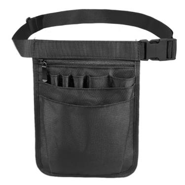Imagem de Pochete de enfermeira utilitária para mulheres, pochete de enfermagem com vários compartimentos, bolsa de armazenamento para suprimentos de trabalho com cinto ajustável, pochete médica para assistente