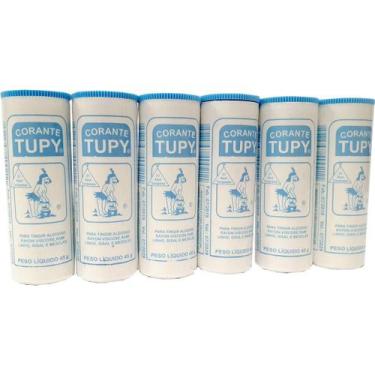 Imagem de Corante Em Pó Azul Turquesa Tupy Algodão - Planeta Brinquedos, Pó, Pó,