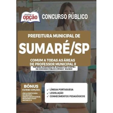 Imagem de Apostila Concurso Sumaré Sp - Comum Professor Municipal 2 - Apostilas 