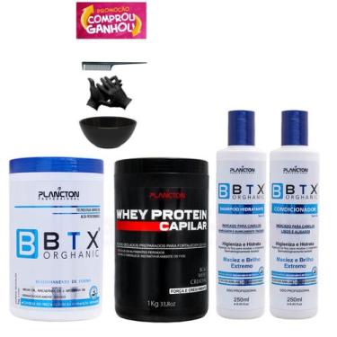 Imagem de Btx Orghanic 1kg Plancton + Másc. Whey 1Kg + Kit 3 Semanas