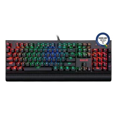 Imagem de Teclado Mecânico Redragon KALA - LED RGB - Switch Outemu Blue - K557RGB - ABNT2
