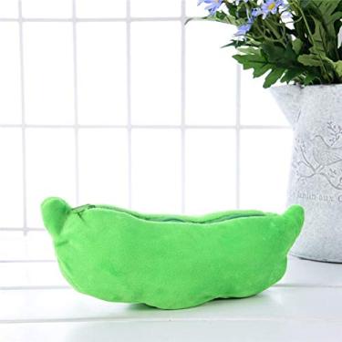 Imagem de aqxreight Plexh Toy Blow Pillow Pillow Pea Poy Toys Kids. visual. bonitinho.. e. pod. um. O. ervilha. pelúcia. macio. macio. de Vagem de Ervilhas para Brinquedos (Verde #53)