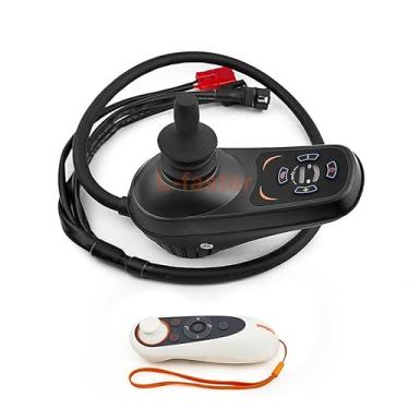 Imagem de L-faster - Driver de alavanca de comando de motor escovado de dupla movimentação de 24 V, corrente máxima de 45 A, para cadeira de rodas elétrica interior, com controlo remoto