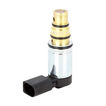 Imagem de X AUTOHAUX 1K0820803E PXE14 PXE16 Válvula solenoide de controle de compressor AC para carro para Volkswagen GTI 2006-2015