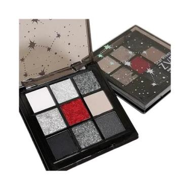 Imagem de Paleta De Sombras Rose Nine Colors Gel Pop Matte Pearlescent Cool Babe