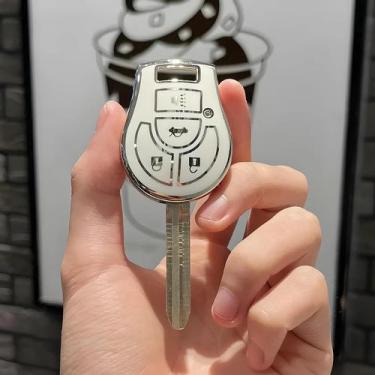 Imagem de Capa De Chave De Carro Nissan TPU Porta-Chaves Bolsa Para Juke Maxima 