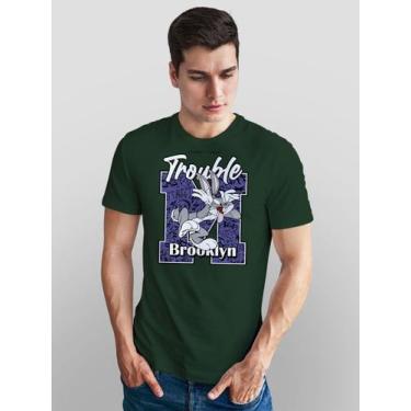 Imagem de Camiseta Masculina Manga Curta Em Algodão Looney Tunes - mistermah, Ve