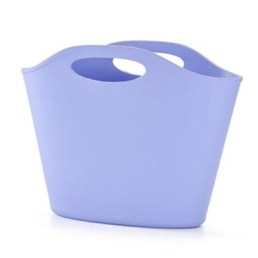 Imagem de Lazy sundaze Bolsa de praia grande | Bolsa de borracha impermeável com bolso com zíper para viagens, piscina, barco, compras, esportes, Azul, Large, Azul sem furos