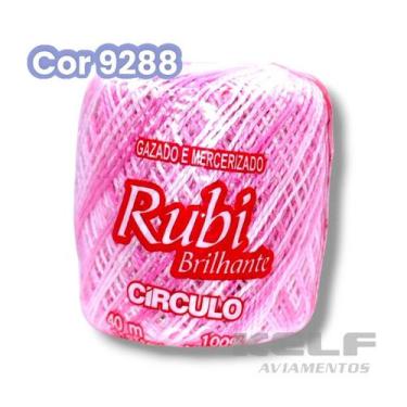 Imagem de Linha Rubi 5 - 9288 - Mescla Rosa - Circulo