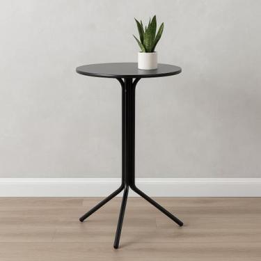 Imagem de Mesa Bistrô Alto Para Bar Área De Lazer Casa Cozinha Gourmet Lanchonet
