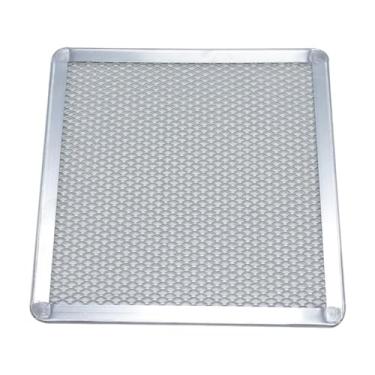 Imagem de ＫＬＫＣＭＳ Rede de assar pizza Forma de pão Forma de bolo Utensílio para cozinha Multiuso Tela para pizza, 10 polegadas