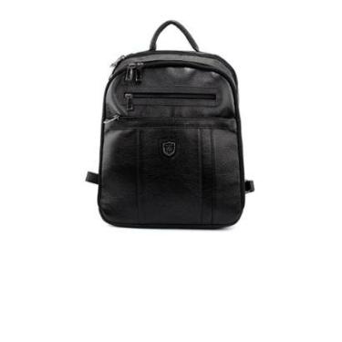 Imagem de Mochila Porta Notebook Couribi Couro Preto-Masculino
