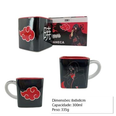 Imagem de Caneca Cubo Akatsuki Itachi - Naruto