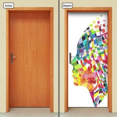 Imagem de Adesivo Decorativo de Porta - Pintura - 663cnpt - Allodi