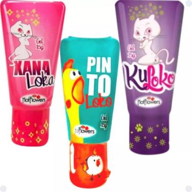 Imagem de Kit Gel Excitante Feminino + Gel Lubrificante Íntimo Masculino + Gel D