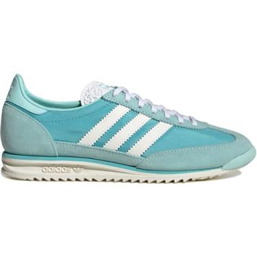 Imagem de adidas Originals SL72 Tênis feminino, Easy Mint/Semi Flash Aqua/Off White, 36