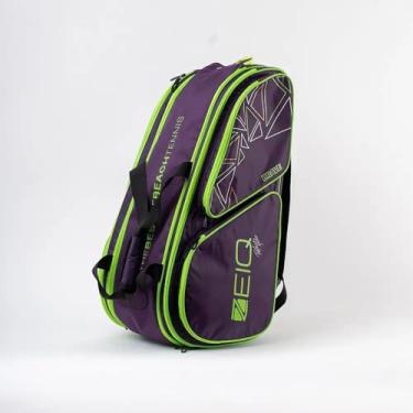 Imagem de Raqueteira Brave Zeiq Roxa Verde