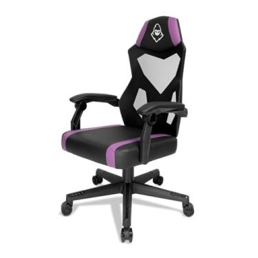 Imagem de Cadeira Gamer | Mancer | Sektor | Preto e Roxo | MCR-SKR-BP01