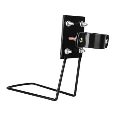 Imagem de Generic Suporte frontal para cesta de bicicleta, montagem, ferragens, suporte de metal, para cesta de bicicleta para bagageiro de carga, bicicletas elétricas, L Rack 4.7 to 5.4cm