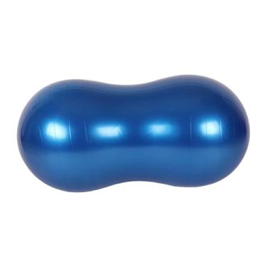 Imagem de oshhni Cadeira de bola de ioga de amendoim, assento flexível, estabilidade, treinamento, academia em casa, relaxamento, exercícios de condicionamento físico, Azul
