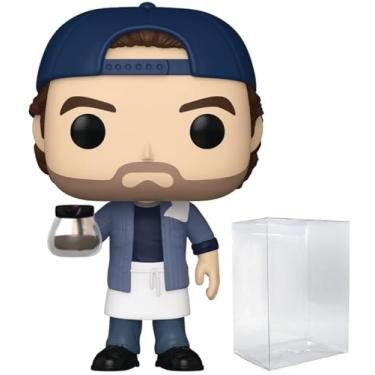 Imagem de POP TV: Gilmore Girls 25th Anniversary - Boneco de vinil Funko Luke Danes (incluído com caixa protetora compatível), multicolorido, 9,5 cm