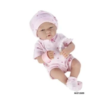 Imagem de Boneca Reborn pode tomar banho de 40 cm com roupas e acessórios